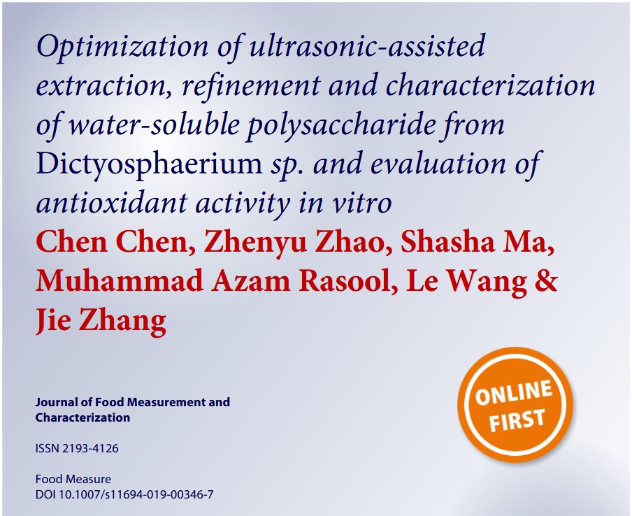 喜报|我系陈晨老师为学院发表第一篇SCI